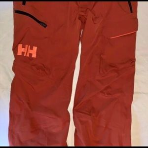 Helly Hanson Men’s Ridge Shell Ski Pants, Size XL
